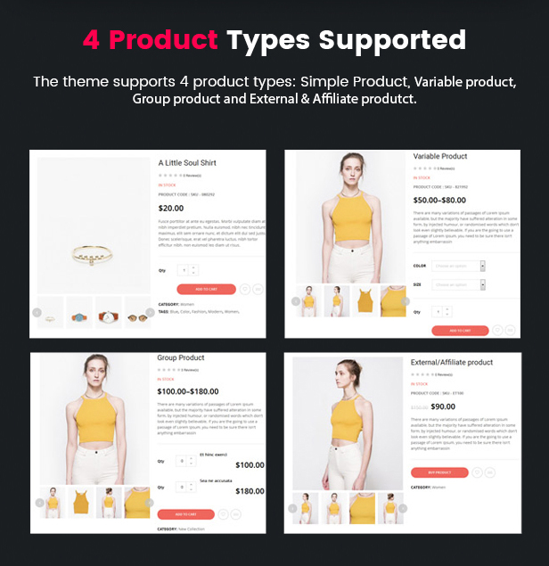 Product Layouts