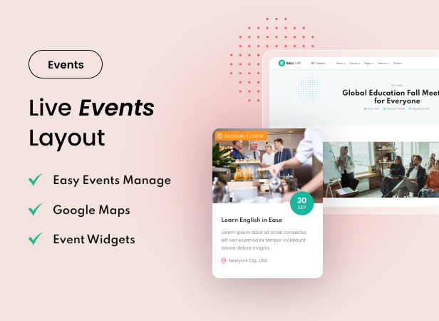 EduBlink - Education & Online Course WordPress Theme