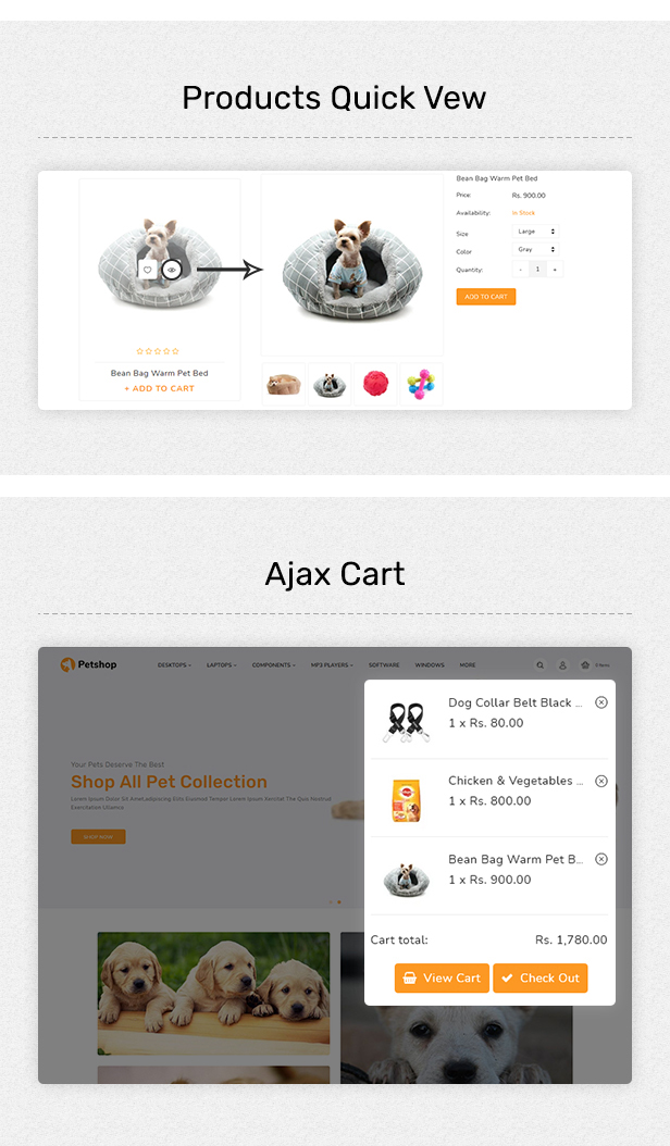 Petshop - Multipurpose E-commerce Shopify Template - 3