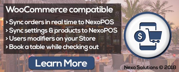 Nexo Store woocomerce sync to nexopos