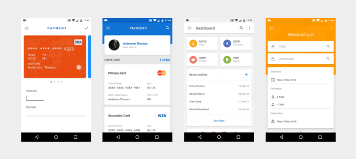 MaterialX - Interface do Android Material Design 2.8 - 61