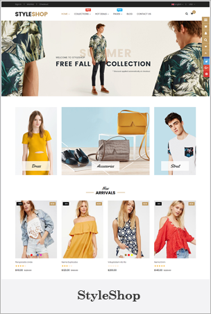 StyleShop - Responsive Multipurpose Sections Drag & Drop Builder Shopify Theme