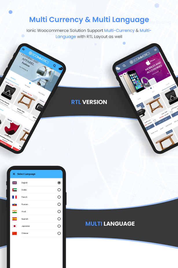 Ionic React Woocommerce - Universal Full Mobile App Solution for iOS & Android / Wordpress Plugins - 6