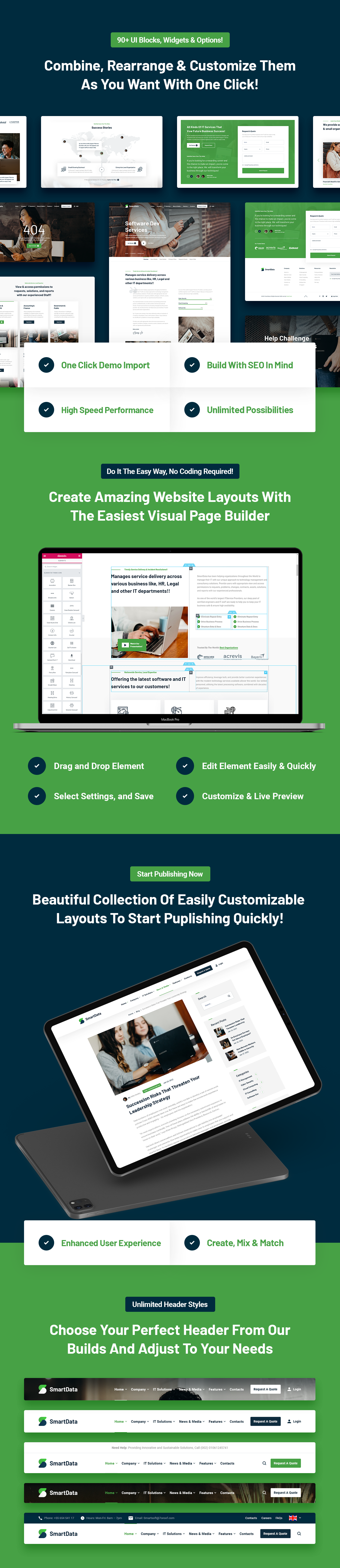 Smartdata - IT Solutions & Services WordPress Theme - 7
