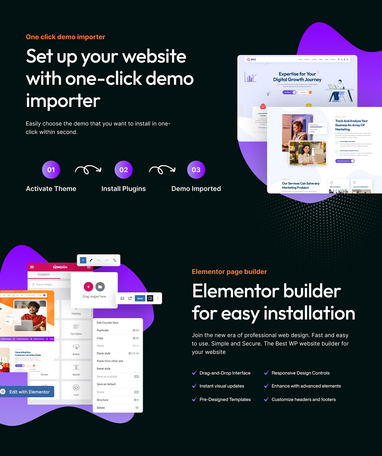Seoz - SEO & Digital Marketing WordPress Theme - 7