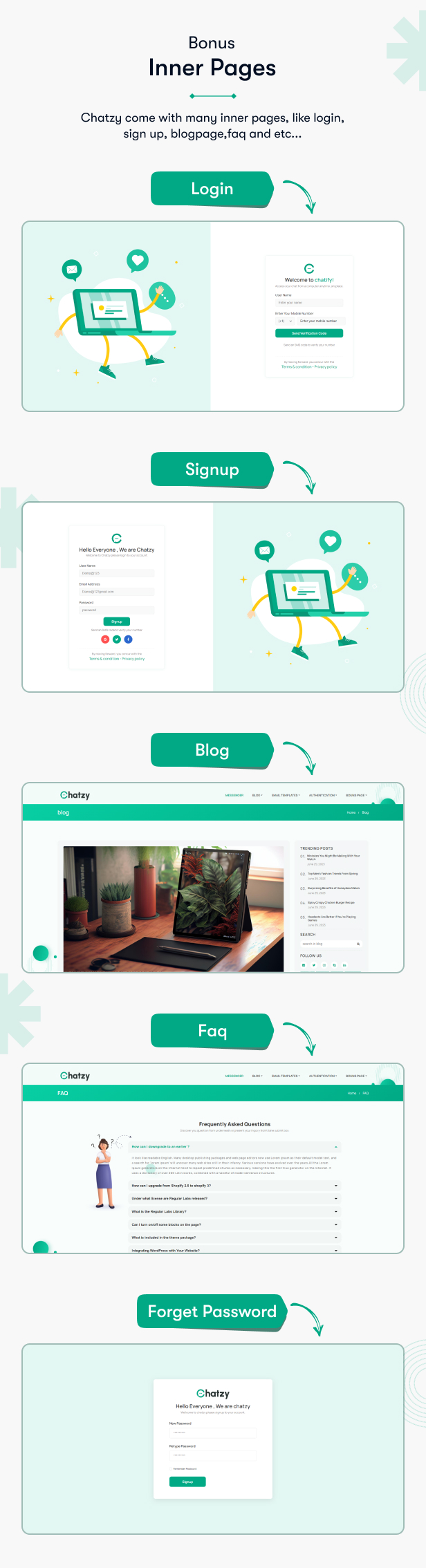 Chatzy - Perfect Chat and Discussion HTML Template
