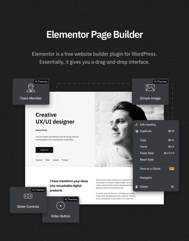 Sixten - Minimalist Portfolio WordPress Theme