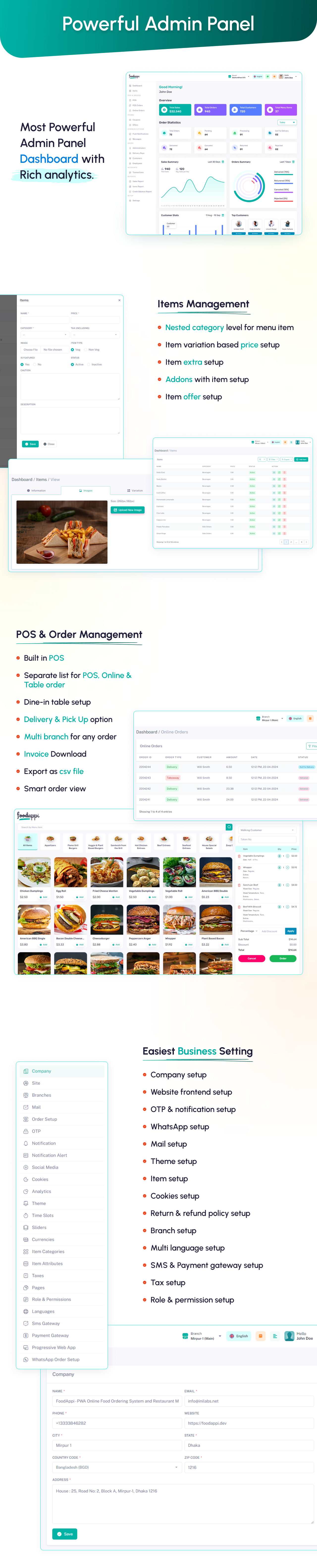 All features of foodappi and why will you choose it?