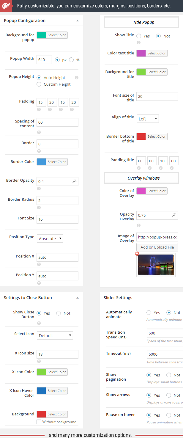 Popup Plugin for WordPress - Popup Press - Popups Slider & Lightbox - 14