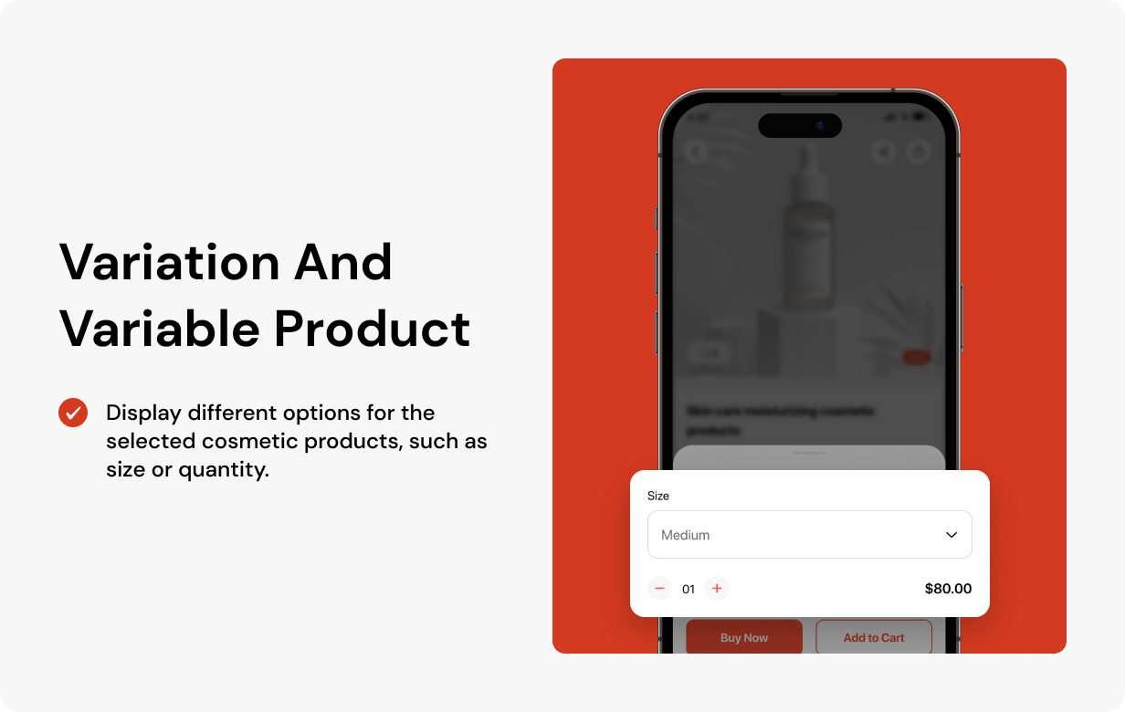 Cosmetic Store App - E-commerce Store app in Flutter 3.x (Android, iOS) with WooCommerce Full App - 15