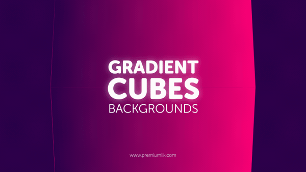 Gradient Cubes Backgrounds - 6