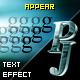 PJ Appear - text effect component