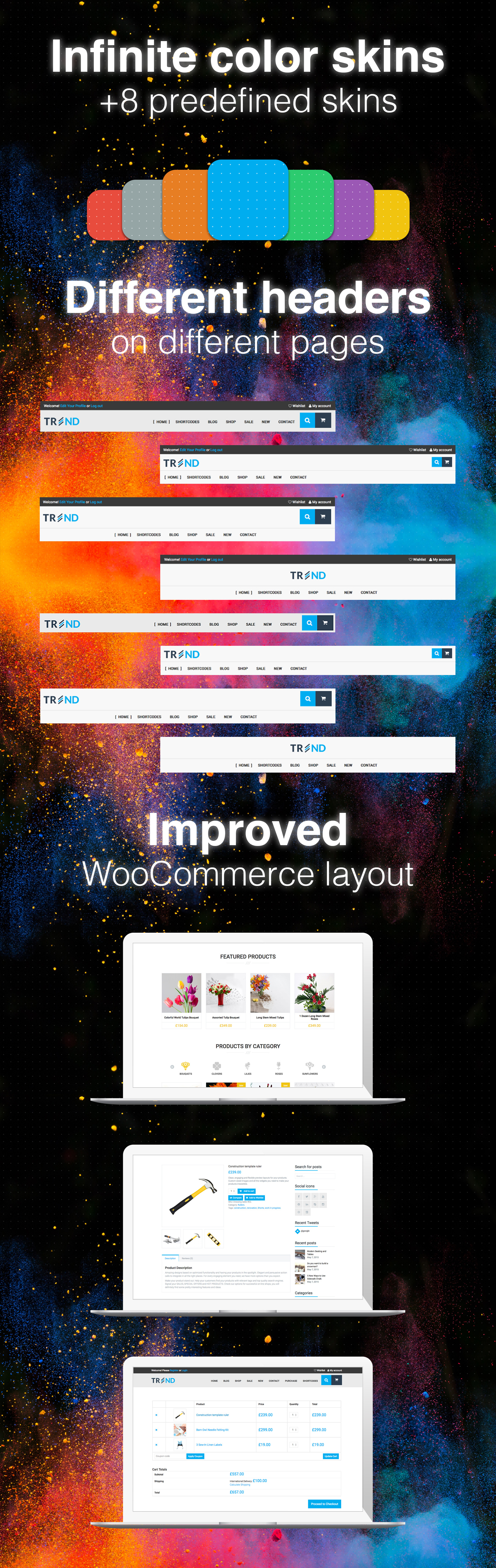 Trend - Multi-Niche WooCommerce Theme - 2