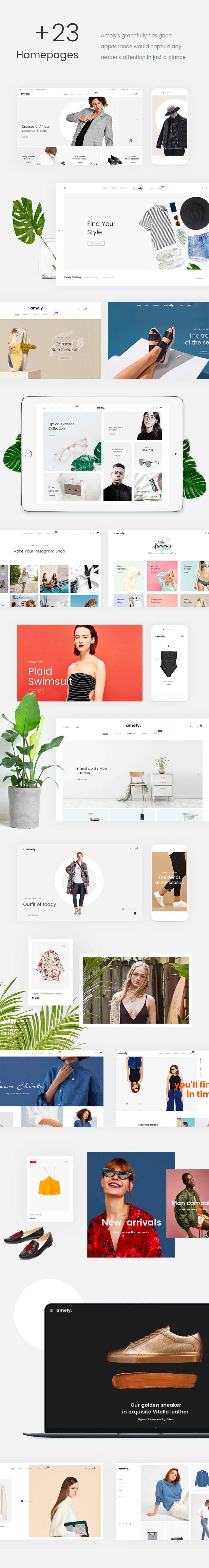 Fashion WooCommerce WordPress Theme - 18+ Homepages 