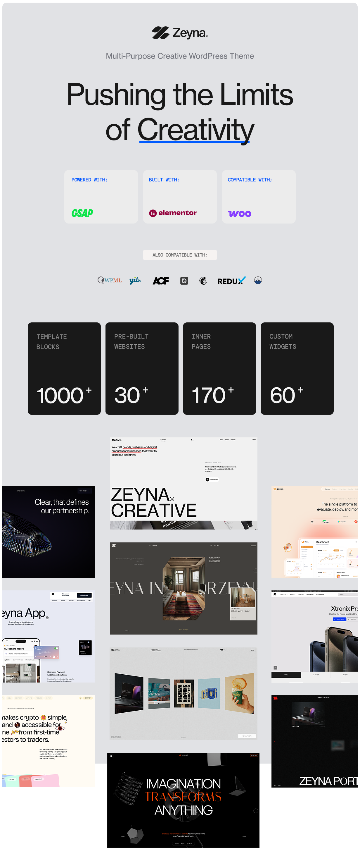 Zeyna - Multi-Purpose Creative WordPress Theme - 2