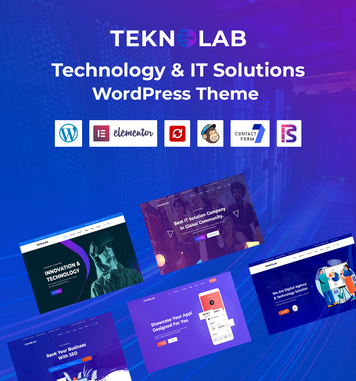 Teknolab - Technology & IT Solutions WordPress Theme - 4