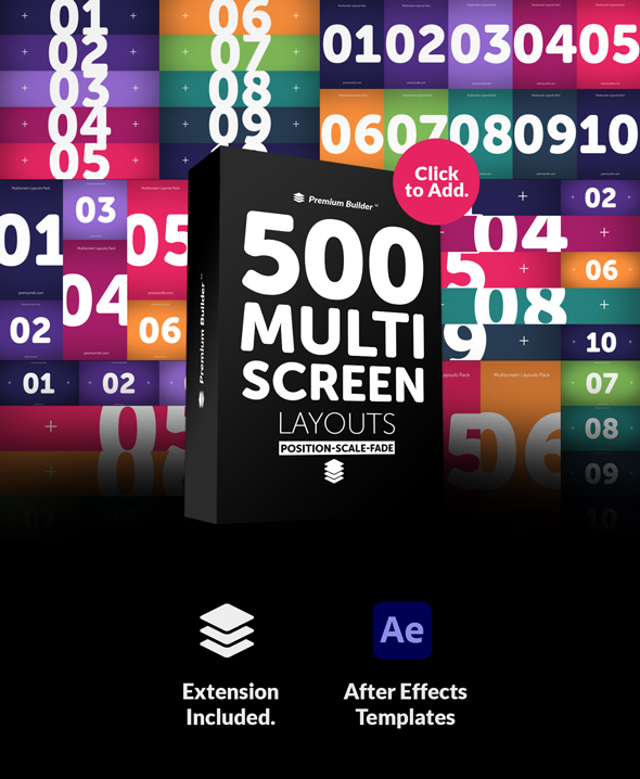 Multi Screen Layouts Pack - 7