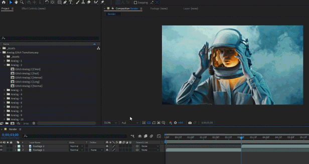 Electric Glitch Transitions - 1