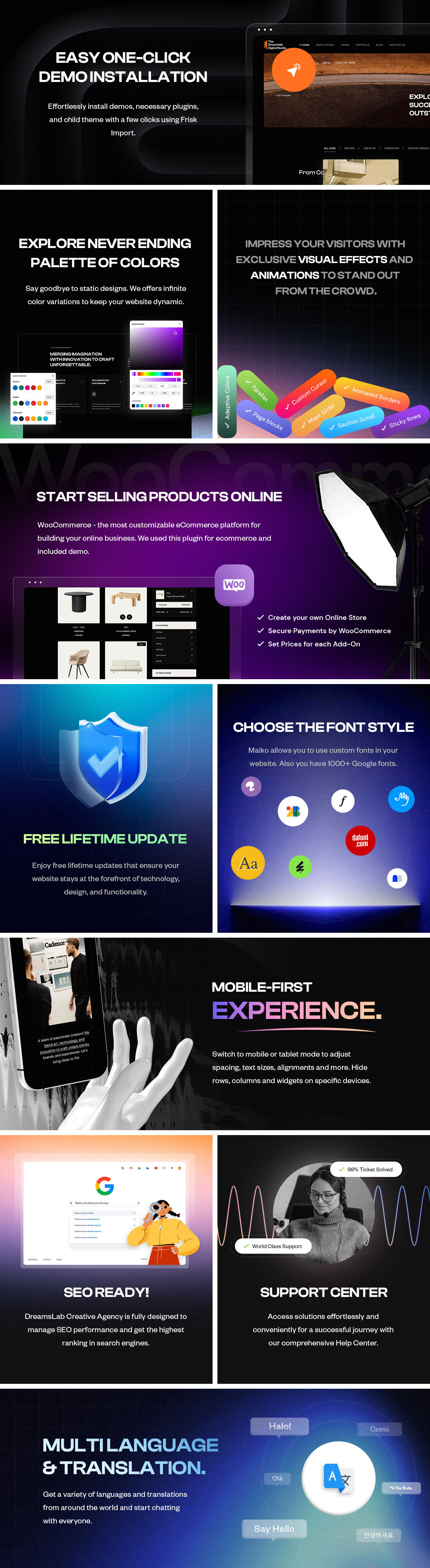 Dreamslab - Creative Portfolio & Agency WordPress Theme - 9