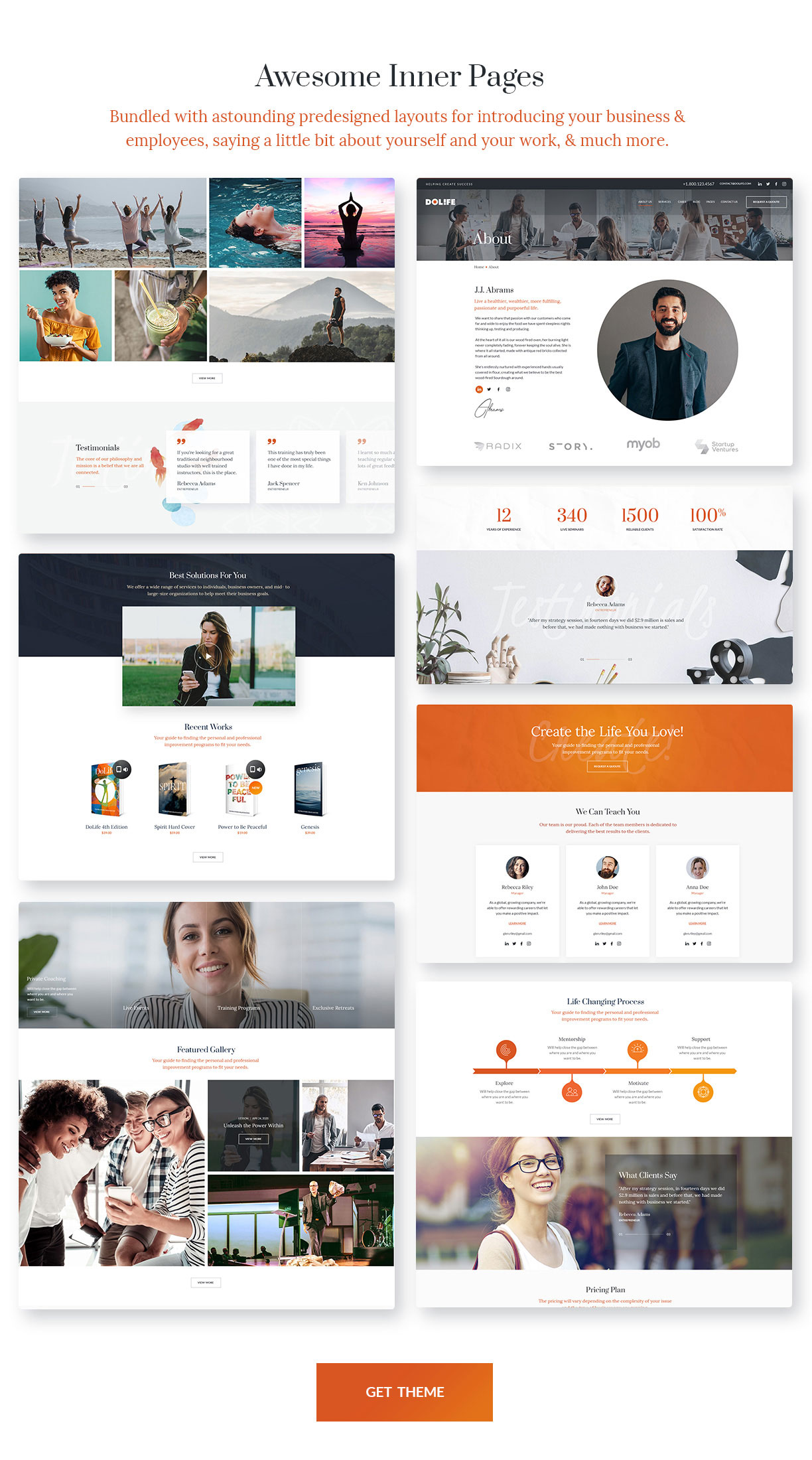 Dolife – Coaching & Online Courses WordPress Theme - 4