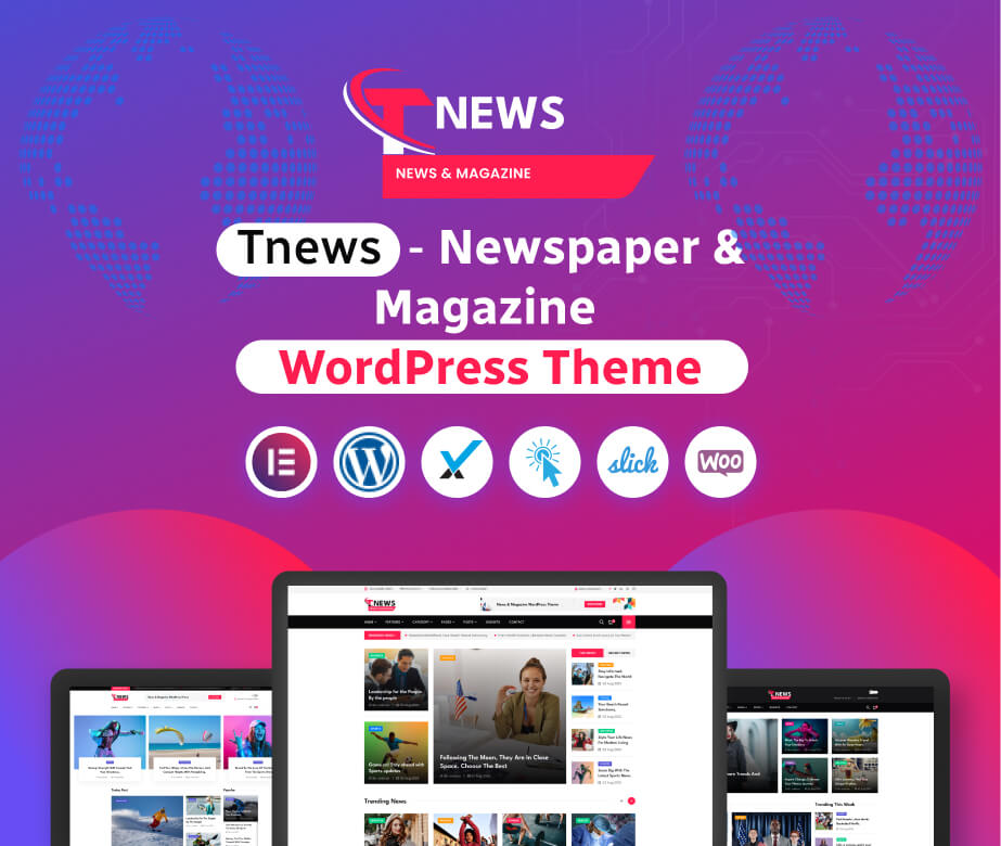 TNews - News & Magazine WordPress Theme