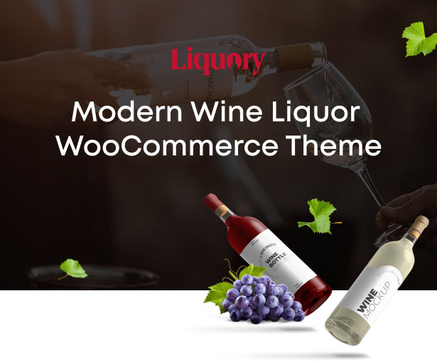 Liquory Drink Wine WordPress Theme