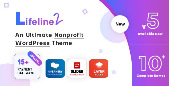Lifeline - NGO, Fund Raising and Charity WordPress Theme - 8