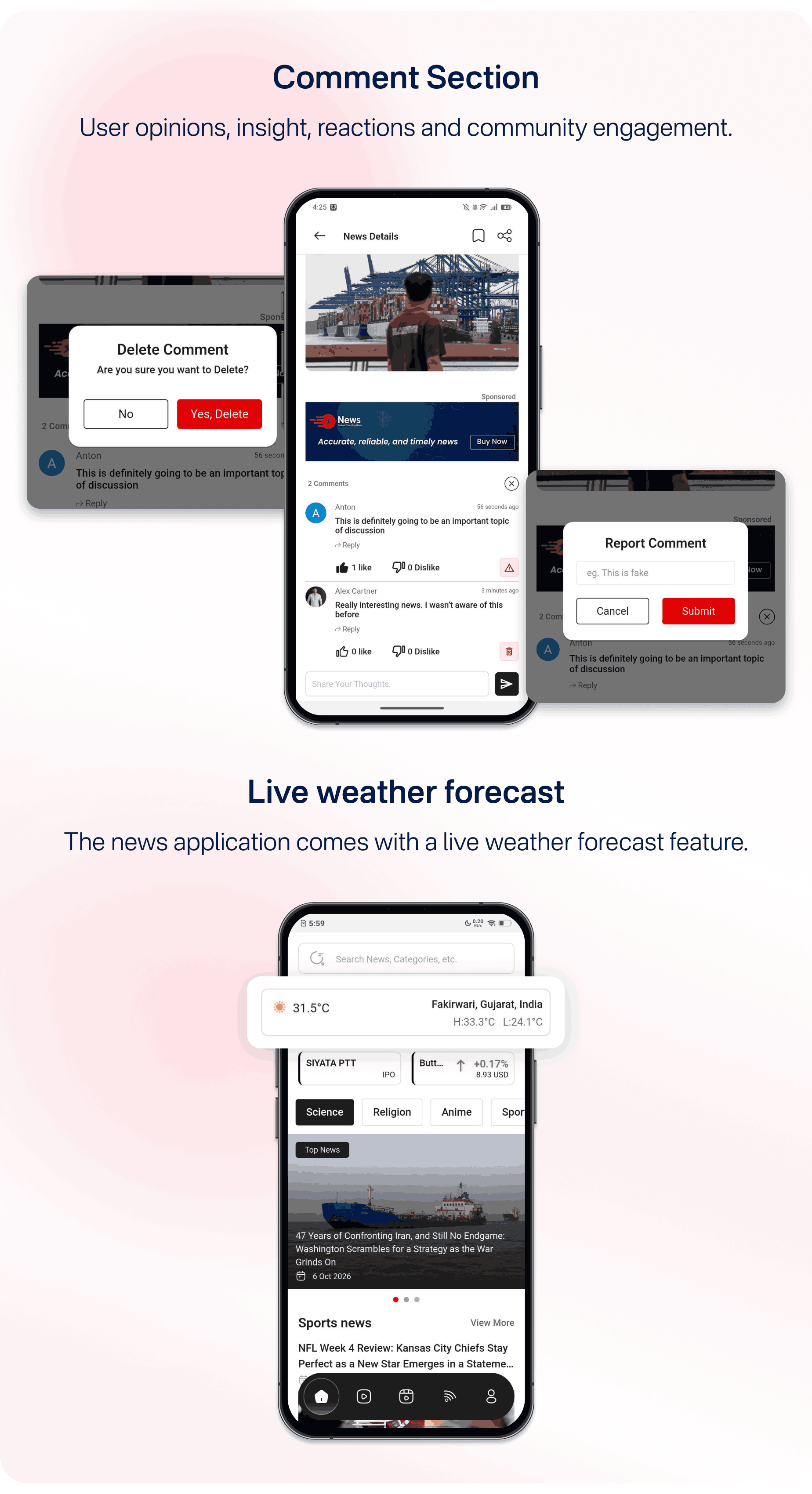 News App and Web - Flutter News App for Android and iOS App | Laravel Admin Panel + News Website - 12