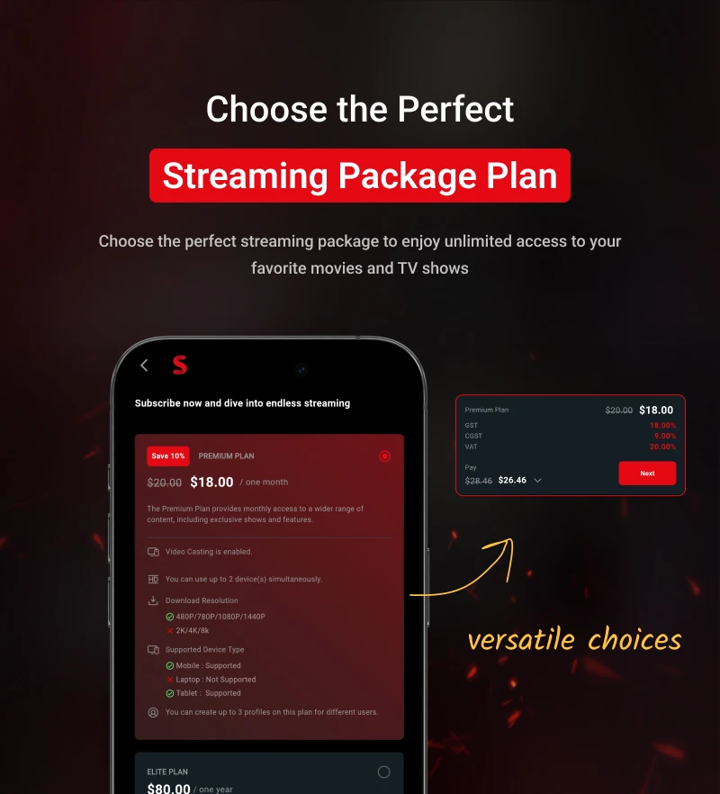 Streamit - OTT Streaming Flutter App (Add-on) - 32