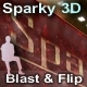Sparky 3D Flip Banner Rotator (xml)