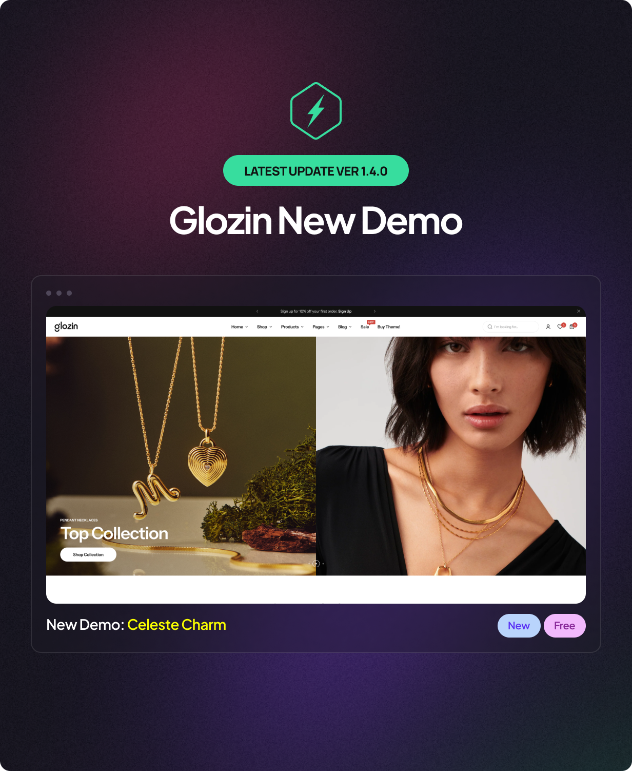 Glozin - Multipurpose WooCommerce WordPress Theme - 4