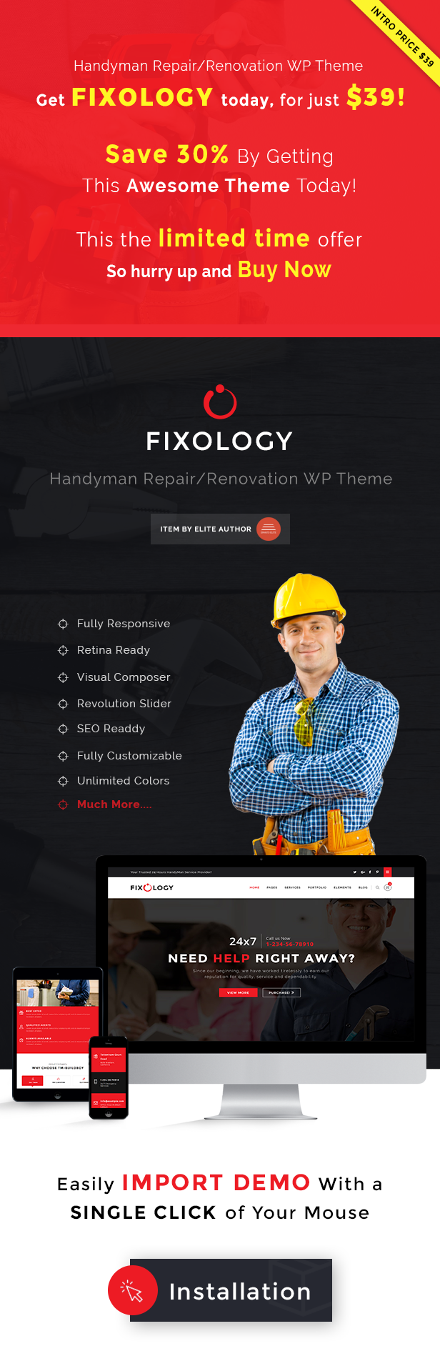 Fixology WordPress Theme