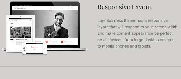 Responsive Attorney Wordpress Theme