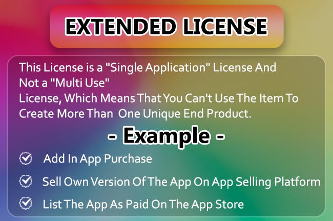 Extended License