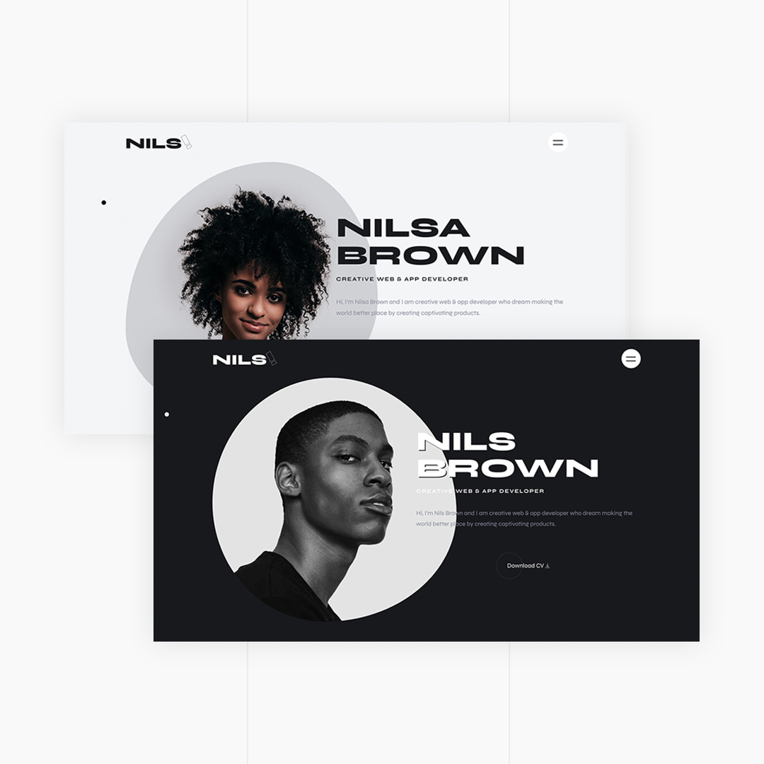 Nils - Personal Portfolio Template