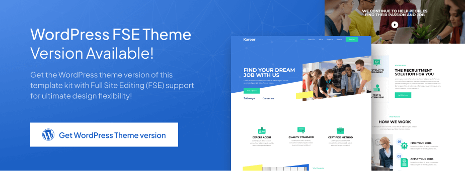 Kareer – Human Resource & Recruitment Agency Elementor Template Kit - 1