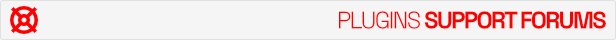 Plugins Support Forums