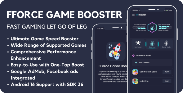 FForce Game Booster 4X Faster