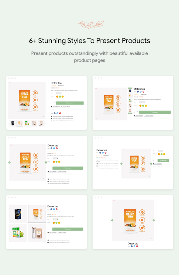 Leo Slimtea- Natural And Organic Tea Store Prestashop Theme