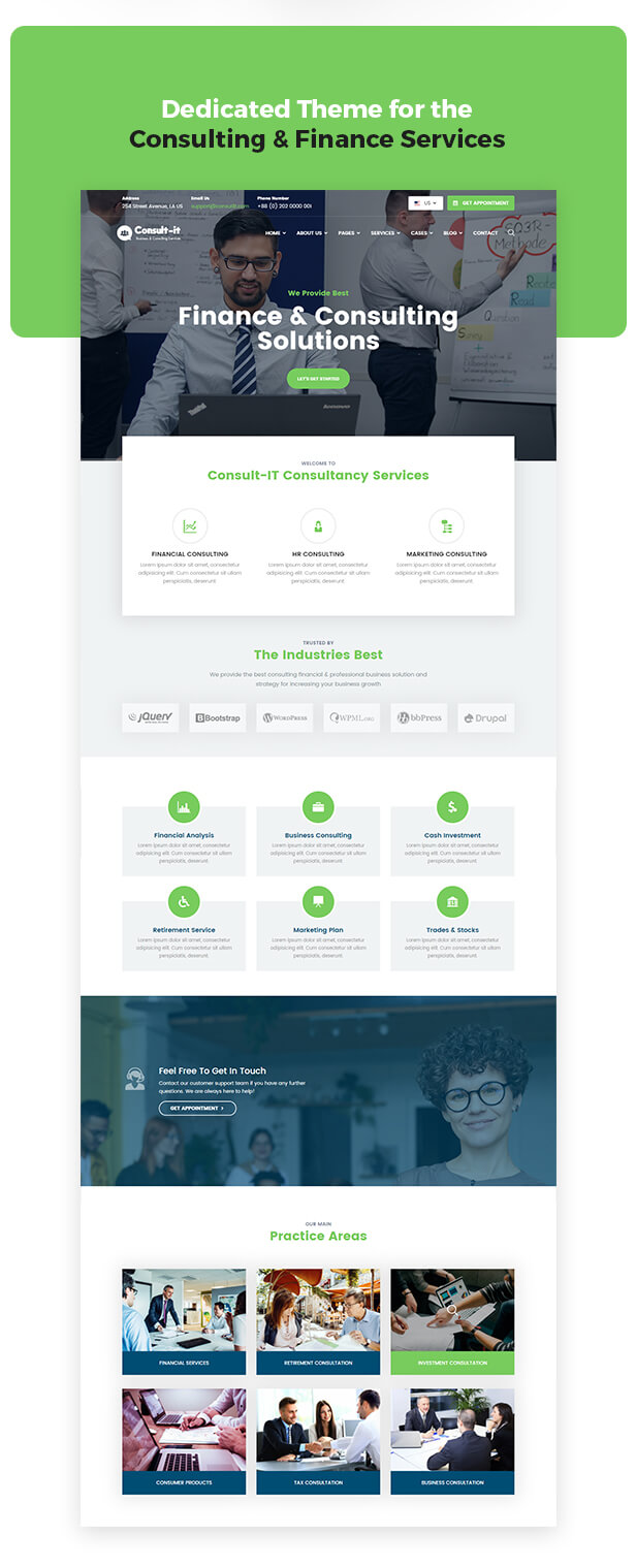 ConsultIt - Business Consulting and Investments HTML Template