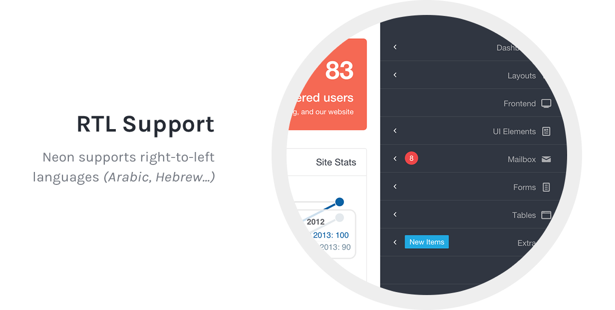 Neon - Bootstrap Admin Theme - 18