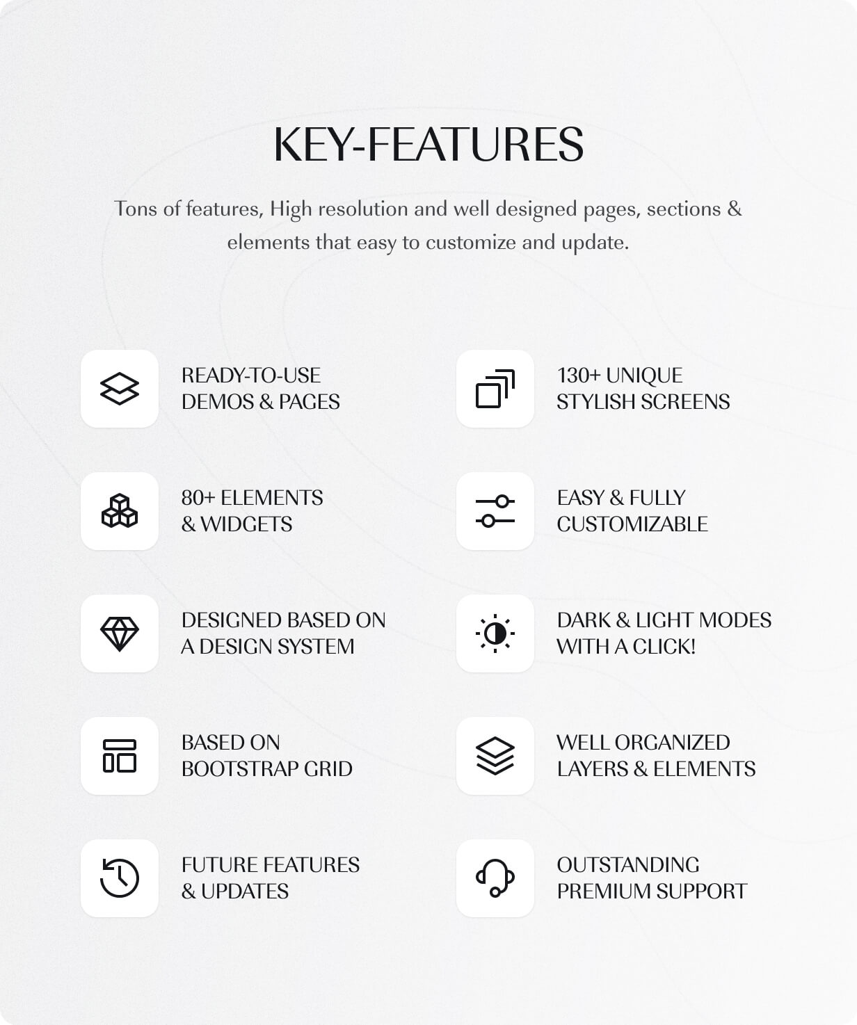 Stelary - Key features