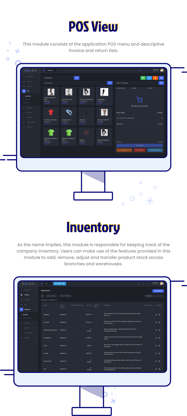 SaleX - POS with Inventory Management - 6