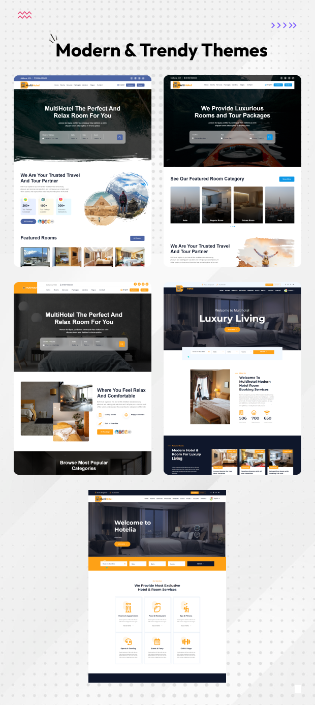MultiHotel - Multivendor Hotel Booking / Tour Package Booking Website - 4