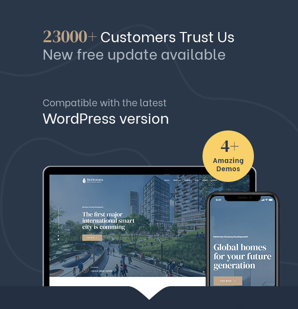 Rehomes - Real Estate Group WordPress Theme