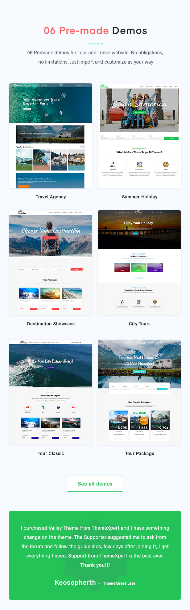 Valley - Tour & Travel Agency WordPress Theme - 2