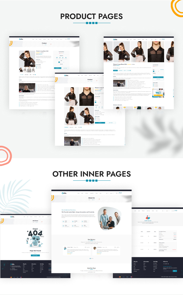 Oslo Multipurpose Ecommerce HTML Template