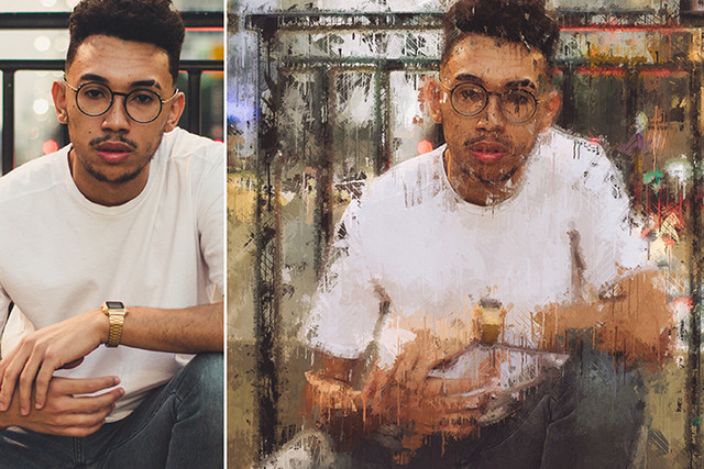 Impressionist Watercolor Photoshop Action - 8