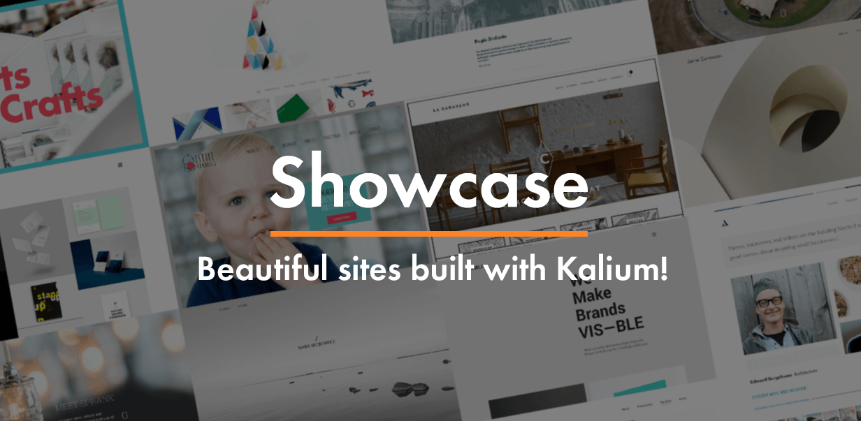 Theme Showcase, voyez ce que les clients ont créé avec Kalium Theme