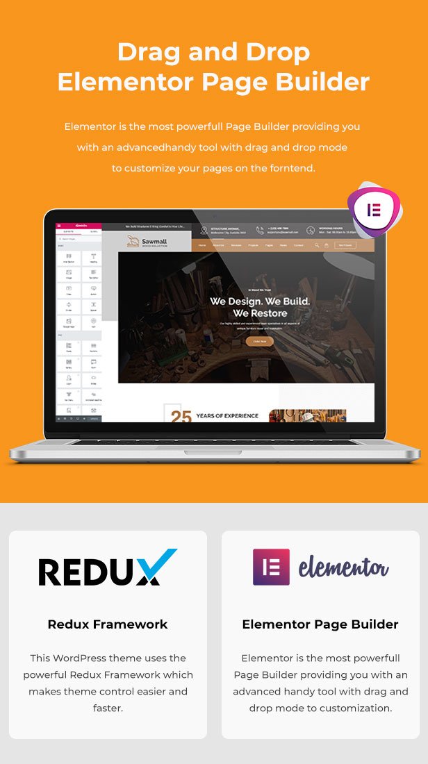 Sawmall - Carpenter and Craftman WordPress Theme - 6